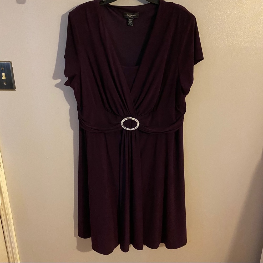 R&M Richards Belk Plum Evening Dress